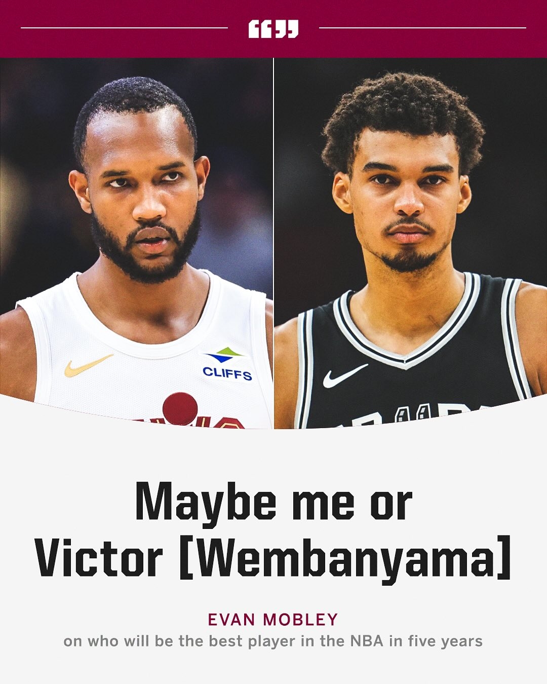  未來5年NBA最好的球員會(huì)是誰？莫布里：可能是我或者文班亞馬