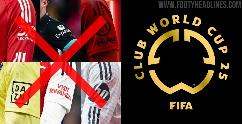  FIFA不允許世俱杯球隊有袖標(biāo)贊助，需貼上世俱杯徽標(biāo)