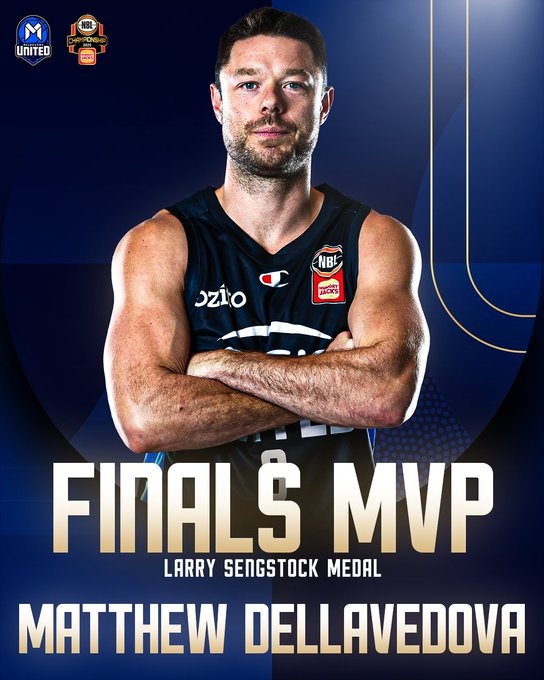  敗方MVP！NBL總決賽落下大幕 前騎士后衛(wèi)德拉維多瓦斬獲總決賽MVP