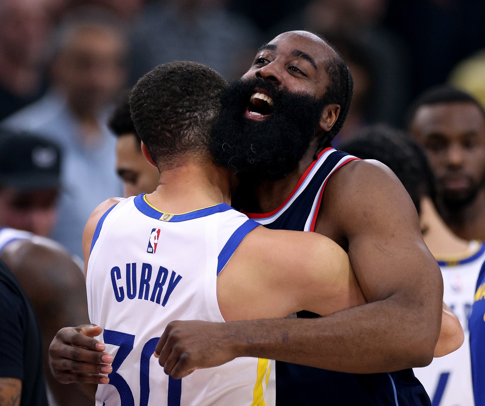  諸神黃昏！庫(kù)里哈登先后50+ NBA歷史首次兩名35歲以上球員轟50+！